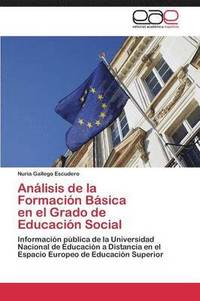 bokomslag Analisis de La Formacion Basica En El Grado de Educacion Social