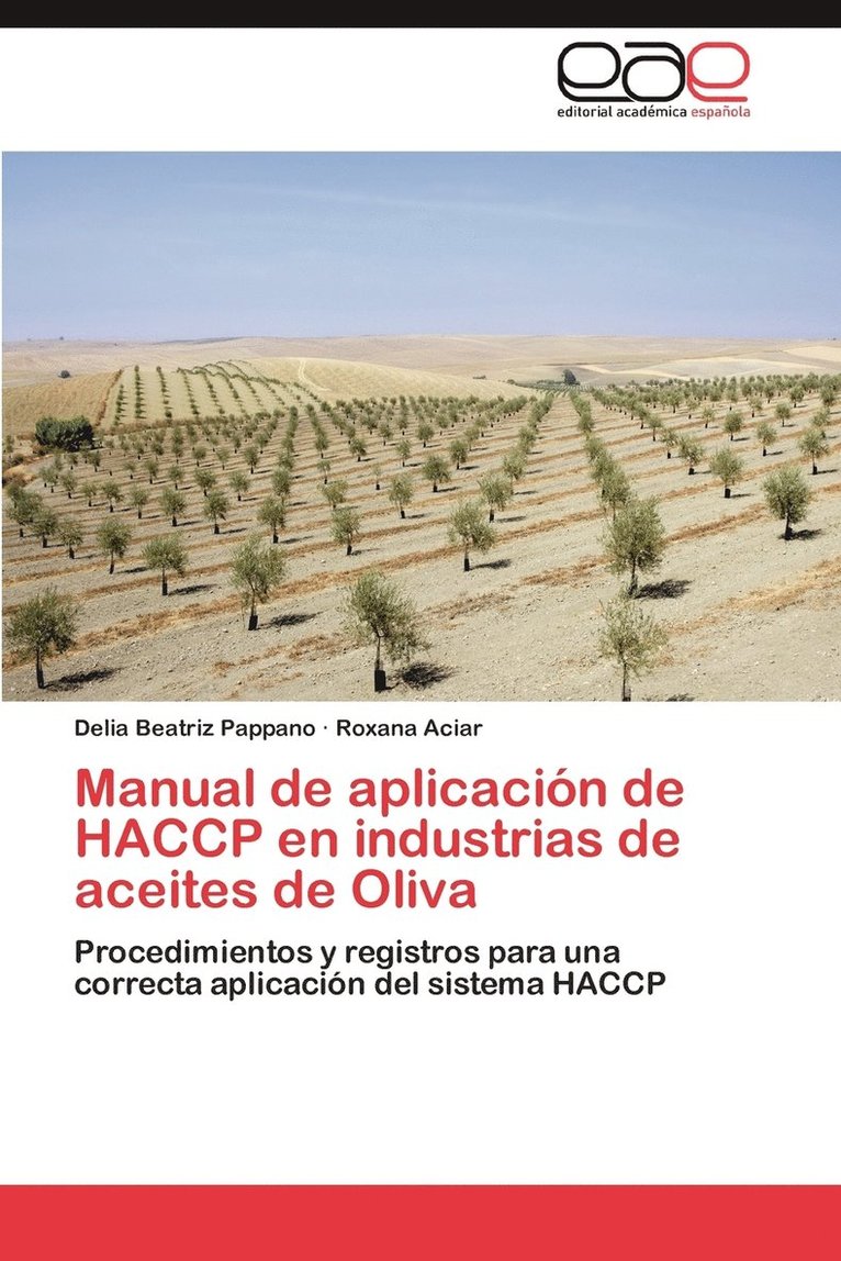 Manual de aplicacin de HACCP en industrias de aceites de Oliva 1