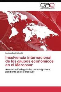 bokomslag Insolvencia internacional de los grupos econmicos en el Mercosur