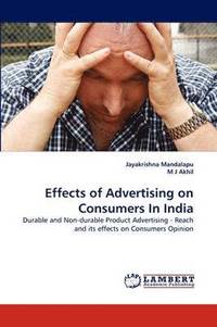 bokomslag Effects of Advertising on Consumers in India
