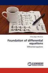 bokomslag Foundation of Differential Equations