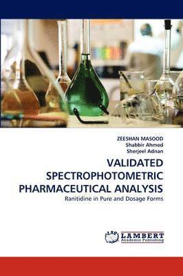 Validated Spectrophotometric Pharmaceutical Analysis 1