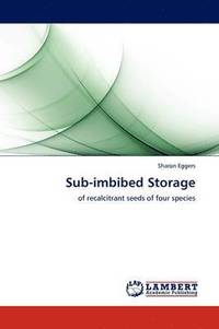 bokomslag Sub-Imbibed Storage