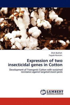 Expression of two insecticidal genes in Cotton 1