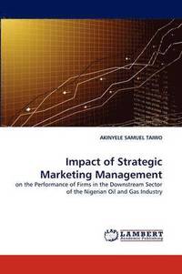 bokomslag Impact of Strategic Marketing Management