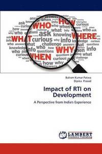 bokomslag Impact of RTI on Development