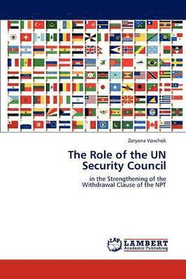 bokomslag The Role of the Un Security Council