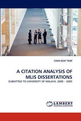 A Citation Analysis of MLIS Dissertations 1