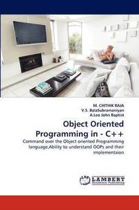 bokomslag Object Oriented Programming in - C++