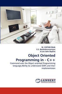 Object Oriented Programming in - C++ 1