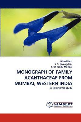 Monograph of Family Acanthaceae from Mumbai, Western India 1