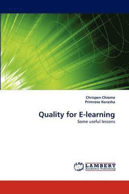 Quality for E-Learning 1