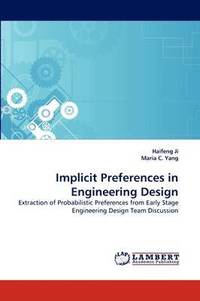 bokomslag Implicit Preferences in Engineering Design