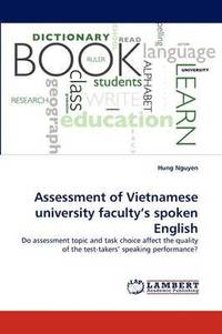 bokomslag Assessment of Vietnamese University Faculty's Spoken English