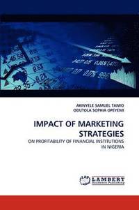 bokomslag Impact of Marketing Strategies