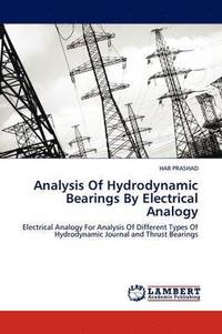 bokomslag Analysis Of Hydrodynamic Bearings By Electrical Analogy