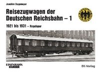 bokomslag Reisezugwagen der Deutschen Reichsbahn - 1