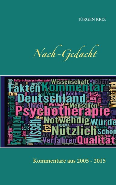 Jürgen Kriz - Nach-Gedacht, Häftad
