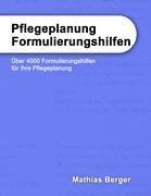 bokomslag Pflegeplanung Formulierungshilfen