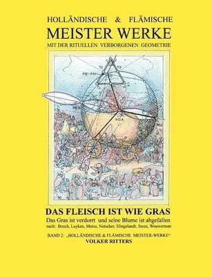 bokomslag Hollndische & flmische Meisterwerke mit der rituellen verborgenen Geometrie - Band 2 - Das Fleisch ist wie Gras