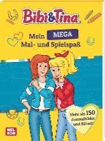 bokomslag Bibi und Tina: Mein MEGA Mal- und Spielspaß