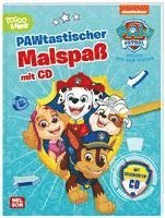 bokomslag PAW Patrol Ausmalbilder: PAWtastischer Malspaß mit CD