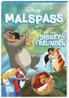 bokomslag Disney: Malspaß mit den Disney-Freunden