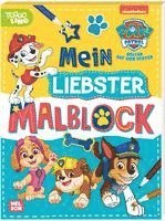 bokomslag PAW Patrol Kindergartenheft: Mein liebster Malblock