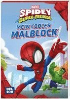 bokomslag MARVEL Spidey und seine Super-Freunde: Mein cooler Malblock