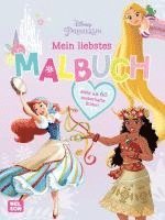 bokomslag Disney Prinzessin: Mein liebstes Malbuch