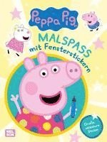 bokomslag Peppa Wutz Mitmachbuch: Malspaß mit Fensterstickern