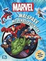 bokomslag MARVEL: Malspaß mit Fensterstickern