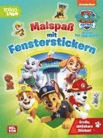 bokomslag PAW Patrol Mitmachbuch: Malspaß mit Fensterstickern