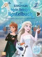 bokomslag Disney Die Eiskönigin: Mein liebstes Bastelbuch - Zauberhafter Bastelspaß und Ausmalbilder