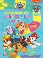 bokomslag PAW Patrol Mitmachbuch: Mein heldenhaftes Brettspielbuch