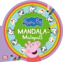 bokomslag Peppa Wutz Ausmalbilder: MANDALA Malspaß