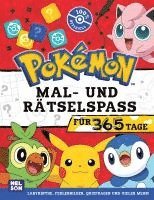 bokomslag Pokémon Activity-Buch: Mal- und Rätselspaß für 365 Tage