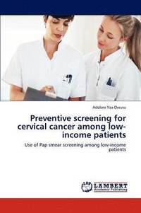 bokomslag Preventive screening for cervical cancer among low-income patients