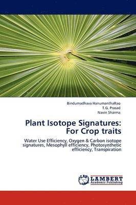 Plant Isotope Signatures 1