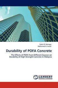 bokomslag Durability of POFA Concrete