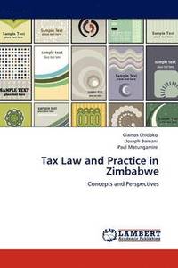 bokomslag Tax Law and Practice in Zimbabwe