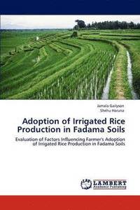 bokomslag Adoption of Irrigated Rice Production in Fadama Soils