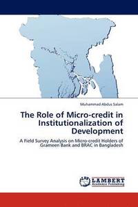 bokomslag The Role of Micro-credit in Institutionalization of Development