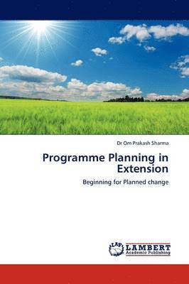 bokomslag Programme Planning in Extension