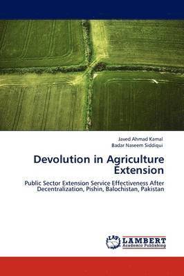 Devolution in Agriculture Extension 1