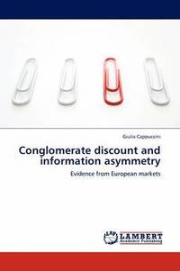 bokomslag Conglomerate discount and information asymmetry