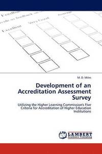 bokomslag Development of an Accreditation Assessment Survey