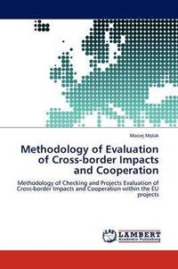 bokomslag Methodology of Evaluation of Cross-border Impacts and Cooperation