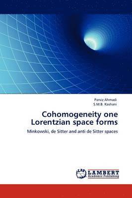 Cohomogeneity one Lorentzian space forms 1