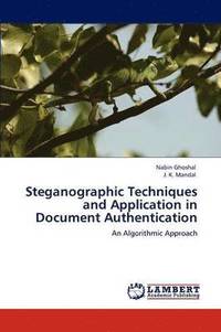 bokomslag Steganographic Techniques and Application in Document Authentication